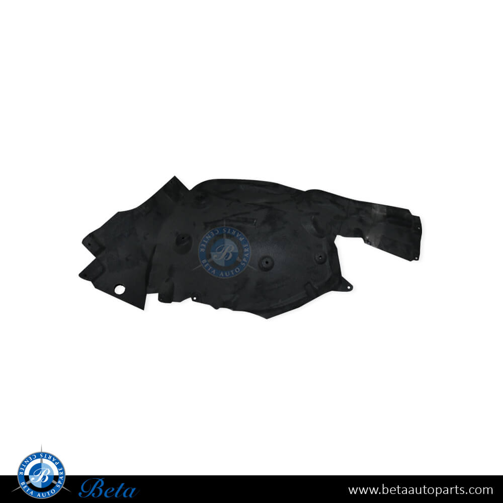 Left Side Front Wheel Fender Liner - Rear Half for BMW 5 Series F10 2010-2013 models, Part Number 51717186723 Left Side Front Wheel Fender Liner - Rear Half for BMW 5 Series F10 2010-2013 models, Part Number 51717186723